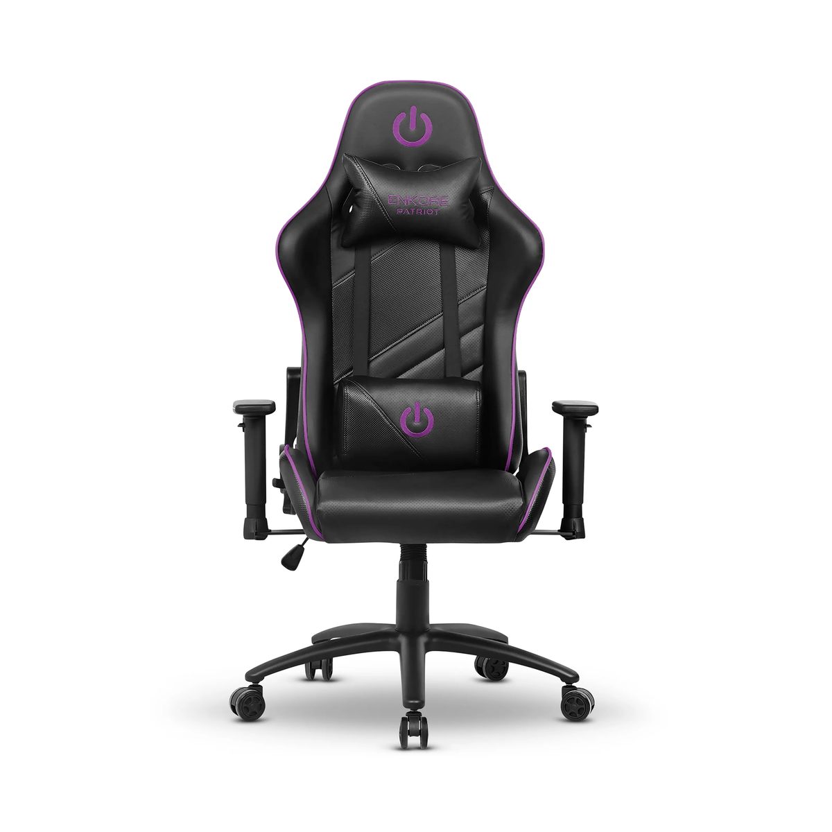 SILLA GAMER ENKORE BRAIN ENC GC1004V 2D NEGRO  PURPLE